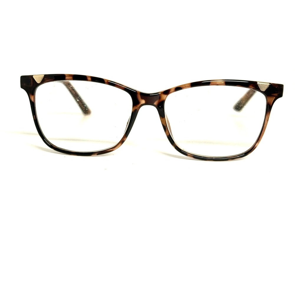 Elle EL13425 HV Tortoise Shell Eyeglasses Frames 53-15-140 Brown Square 22791